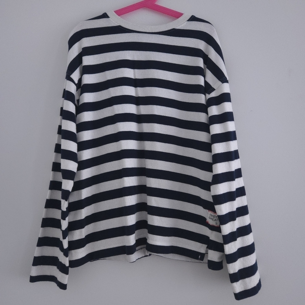 Zara Girls Long Sleeve Striped Top size 11/12